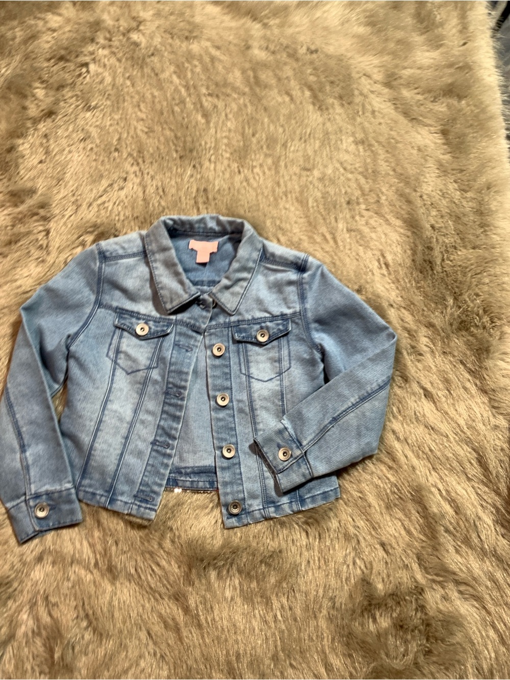 Squeeze Light Blue Kids Denim Jacket - Button Front